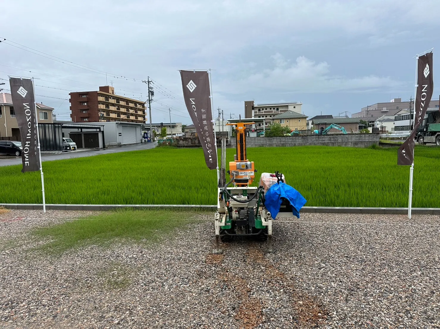 岐阜市　地盤調査